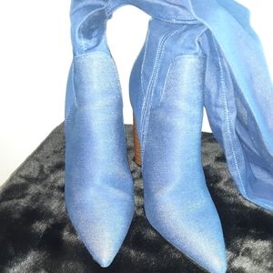 No longer able to wear heels that high.